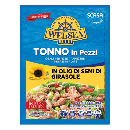 Tonno in olio di girasole